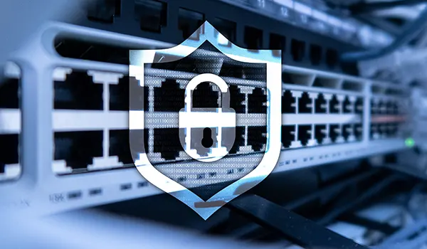 企業內部網路 VLAN 隔離架構圖