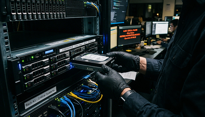 企業電腦維修急修：桃園中壢台北到府支援